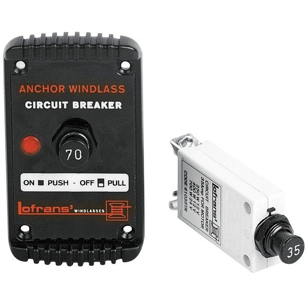 Automatsikring til Lofrans ankerspil 35A