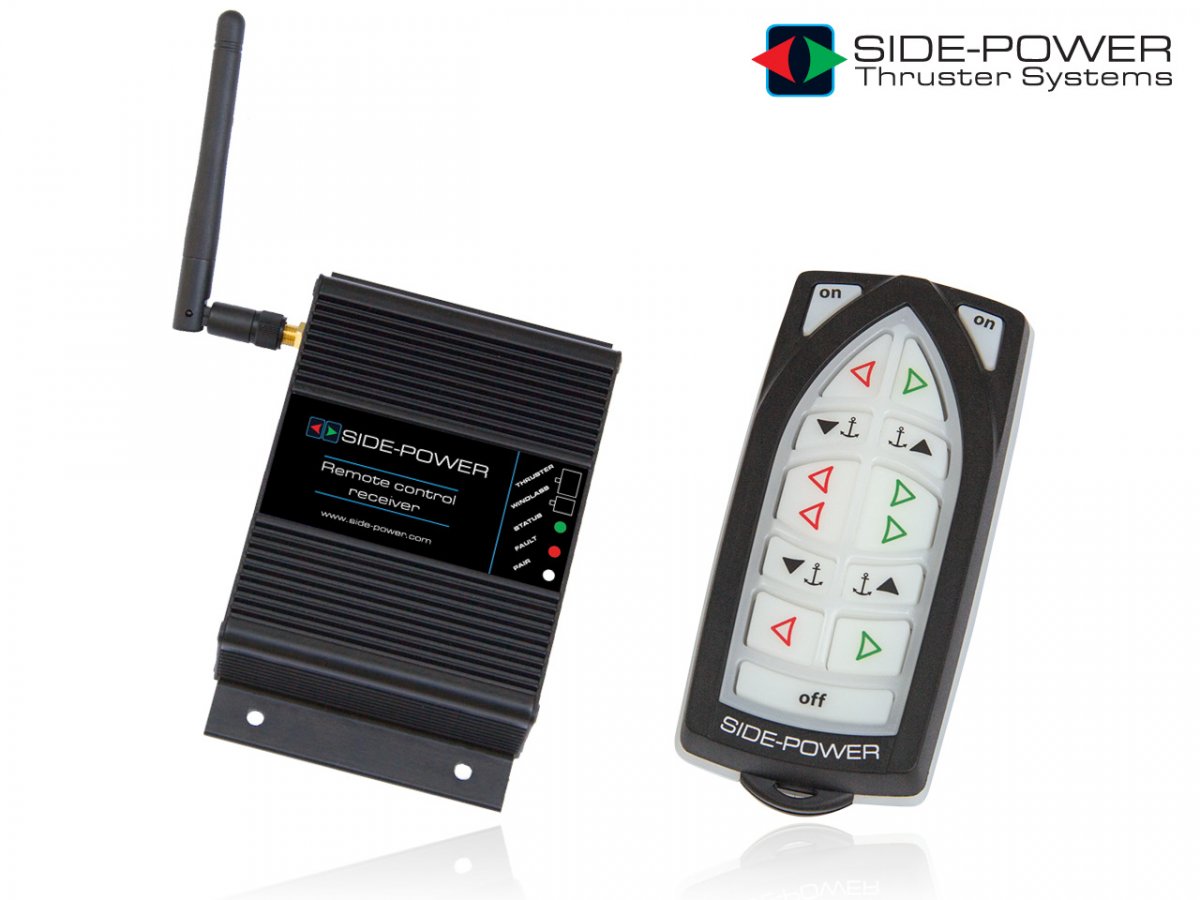 Side-Power Fjernbetjenings kit for 2 propeller og 2 ankerspil